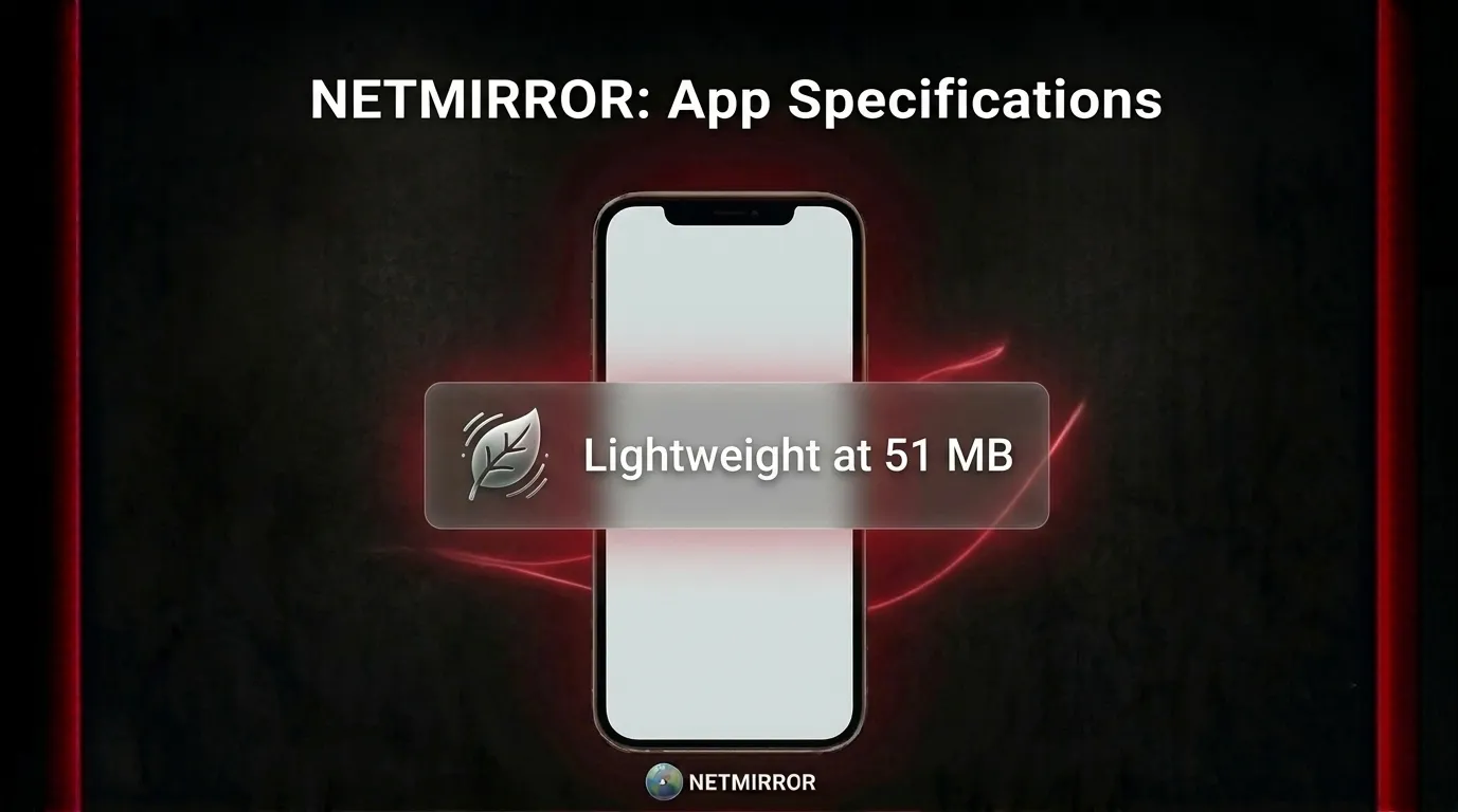 NetMirror APK v6.0 Download for Android Latest Version 2026 11 Lightweight at 51 MB