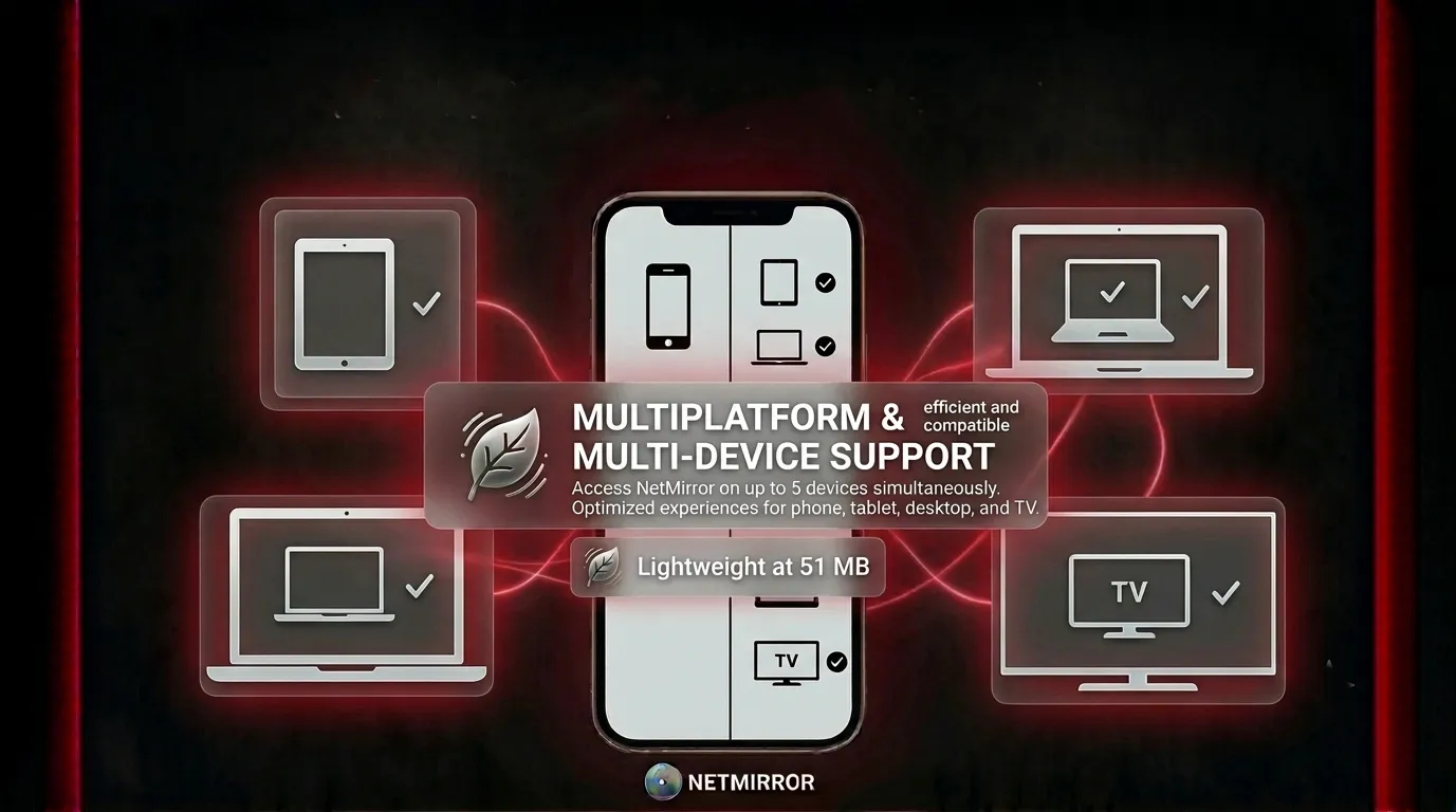 NetMirror APK v6.0 Download for Android Latest Version 2026 12 Multi-Device Support