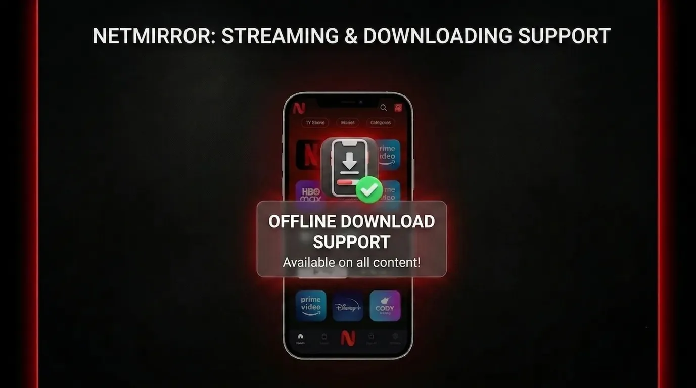 NetMirror APK v6.0 Download for Android Latest Version 2026 6 Offline Download Support