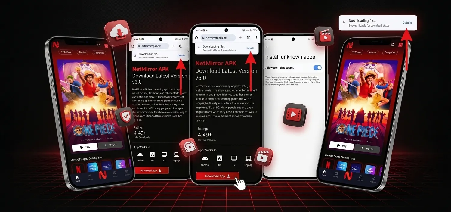 NetMirror APK v6.0 Download for Android Latest Version 2026 14 Install on Android image
