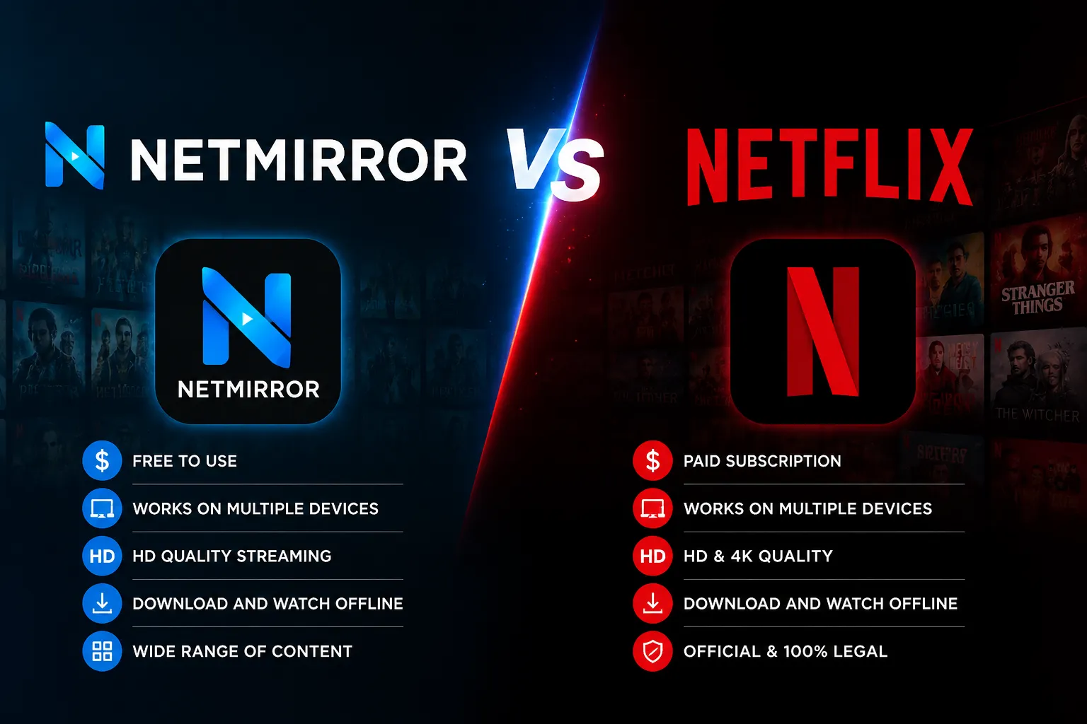 NetMirror vs Netflix: Which Streaming Platform Is Better? 1 Netmirror vs Netflix