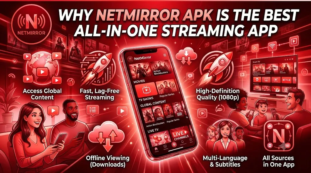 Why NetMirror APK is the Best All-in-One Streaming App